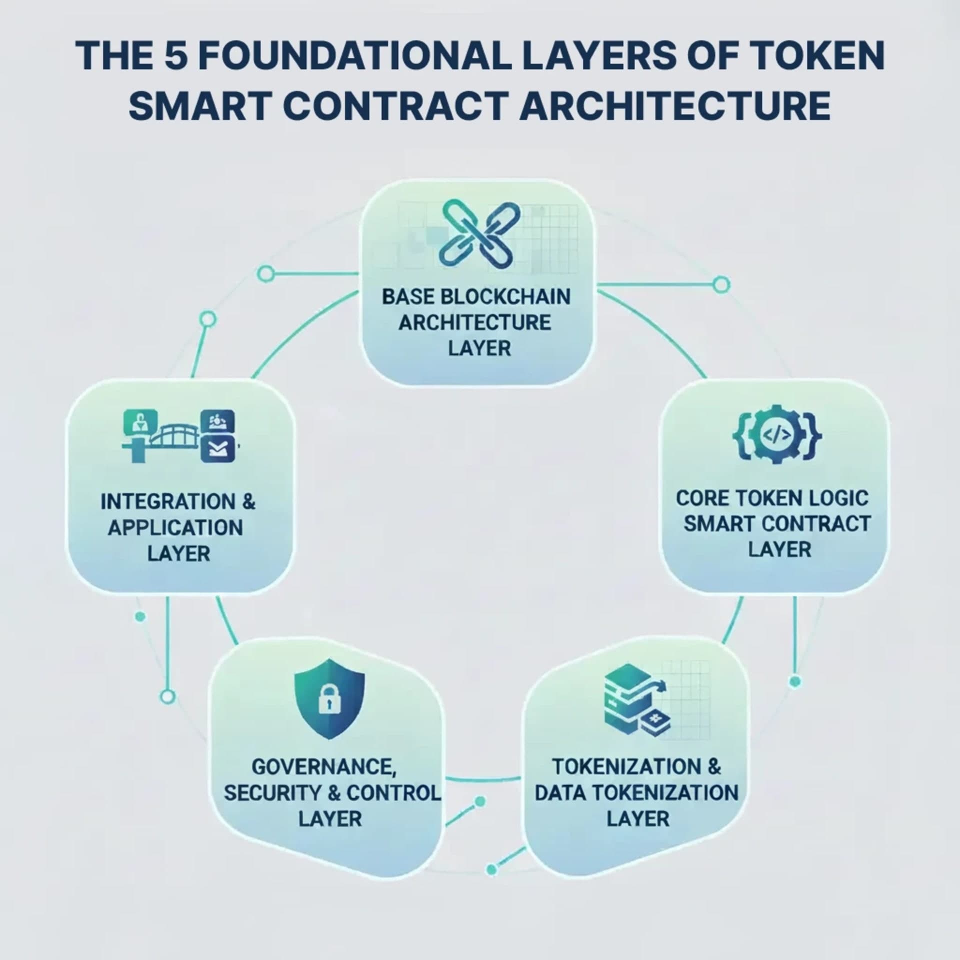 5 Key Layers in Token Smart Contracts Architecture Explained