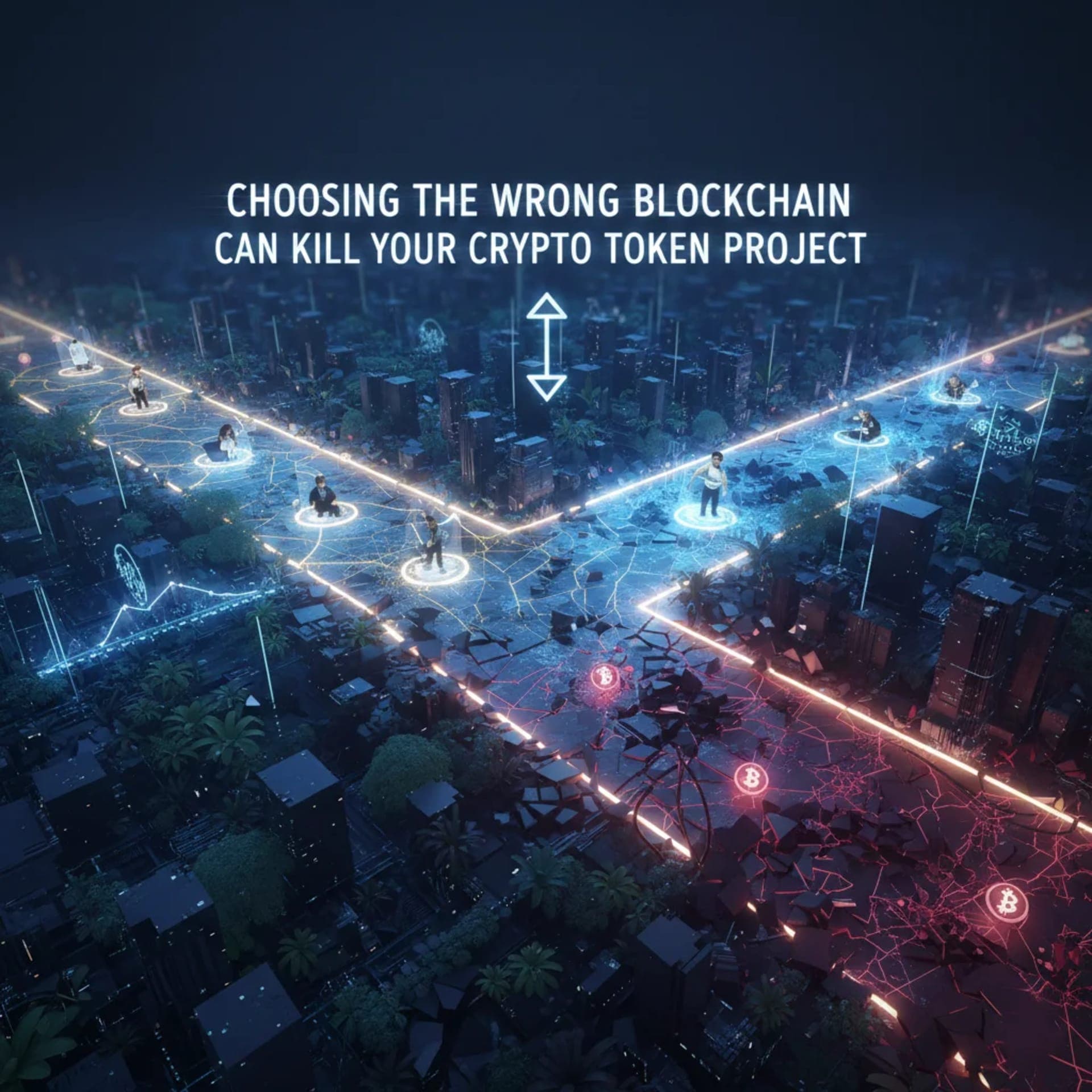 Why Choosing the Wrong Blockchain Can Kill Your Crypto Token Project