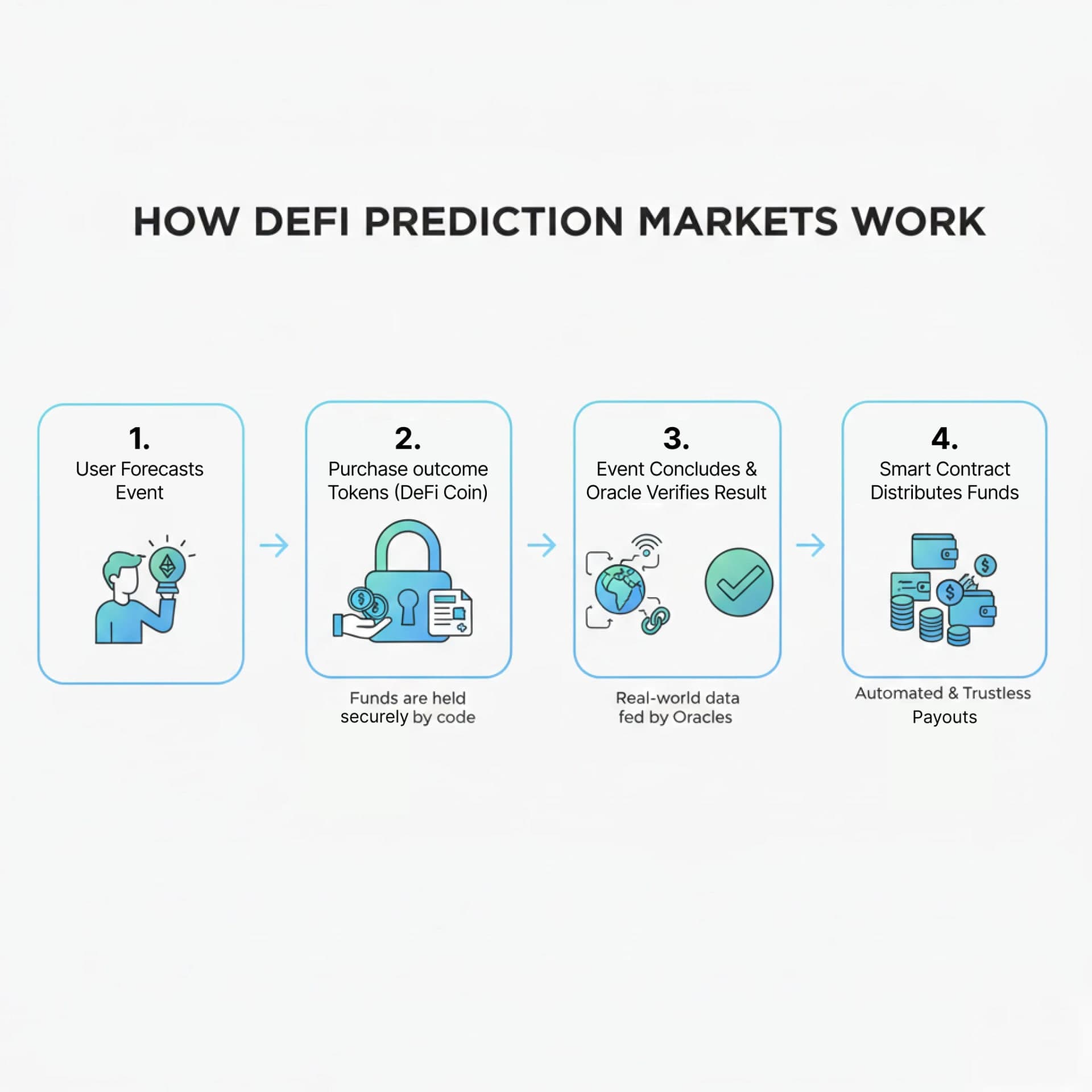 How DeFi Prediction Markets Use Smart Contracts for Trustless Forecasting