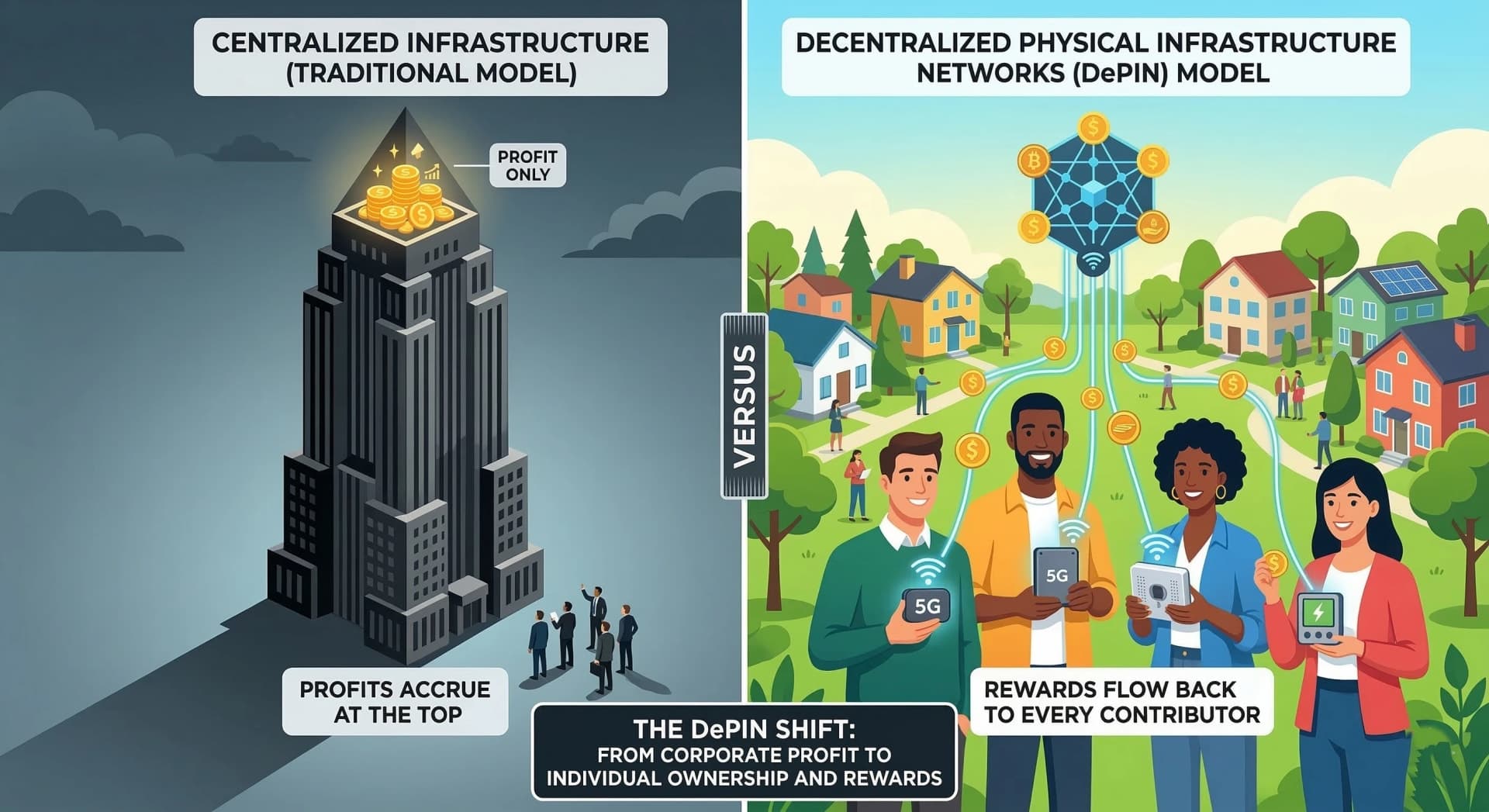 DePIN: Decentralizing Physical Infrastructure Through Blockchain