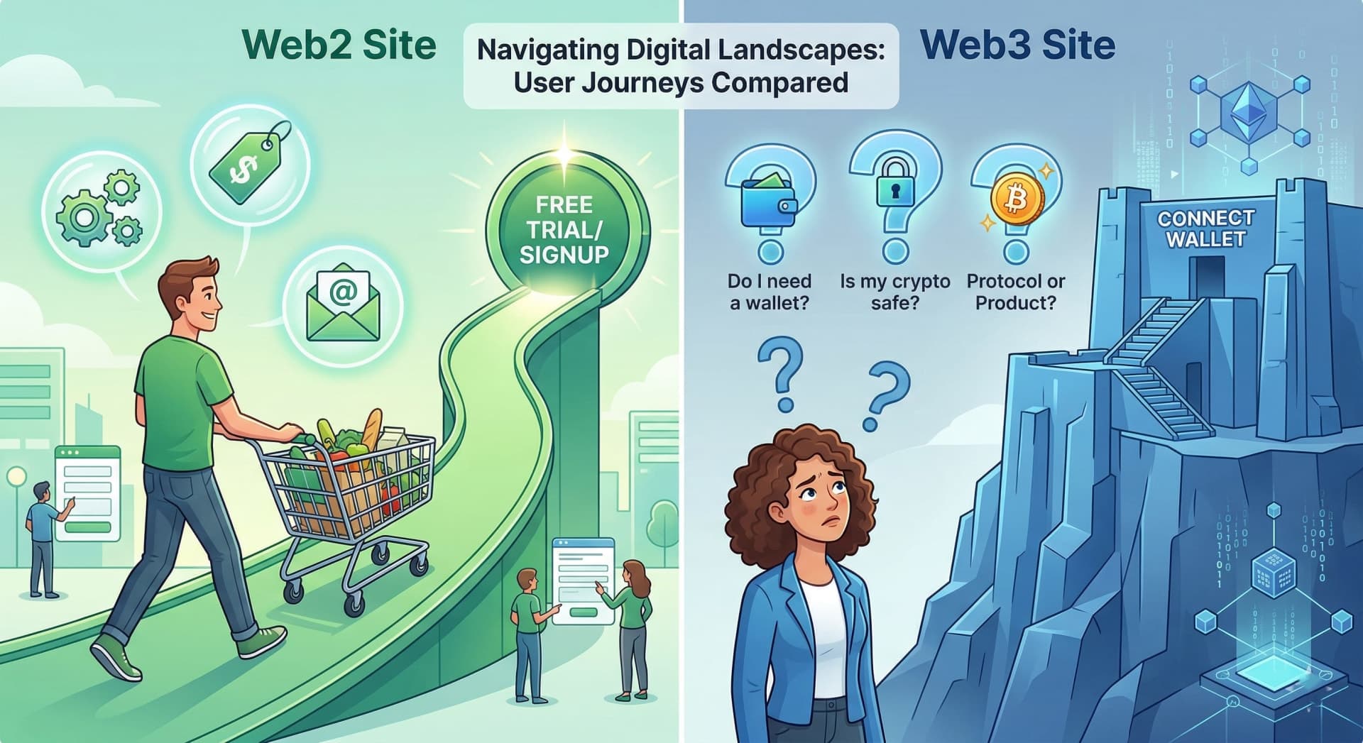 Web2 vs Web3 Website Development: What's Actually Different